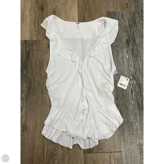 Top Sleeveless By Free People In White, Size: M