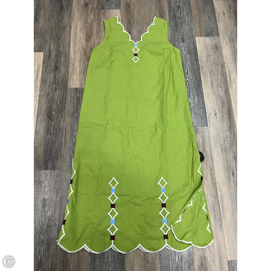 Dress Casual Maxi By Karlie In Green, Size: L