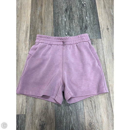 Athletic Shorts By Lululemon In Pink, Size: 4