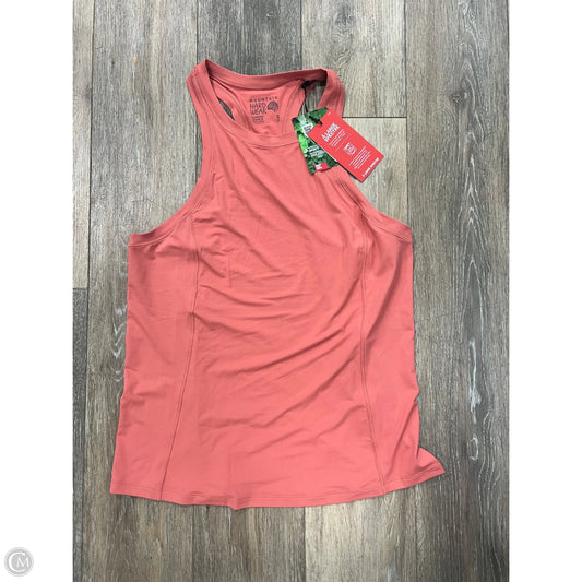 Athletic Tank Top By Mountain Hardwear In Peach, Size: S