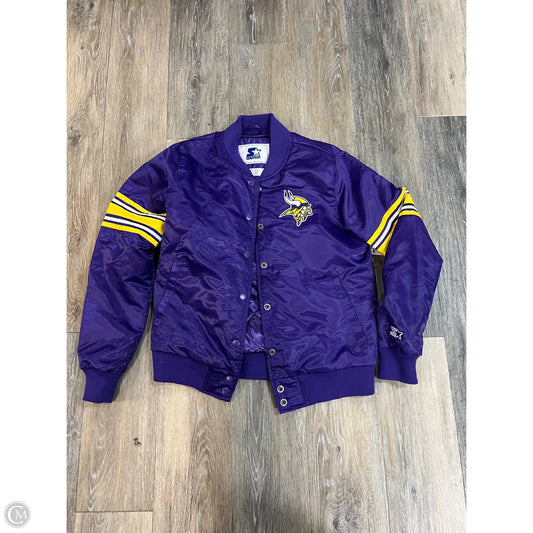 Jacket Other By STARTER In Purple, Size: S