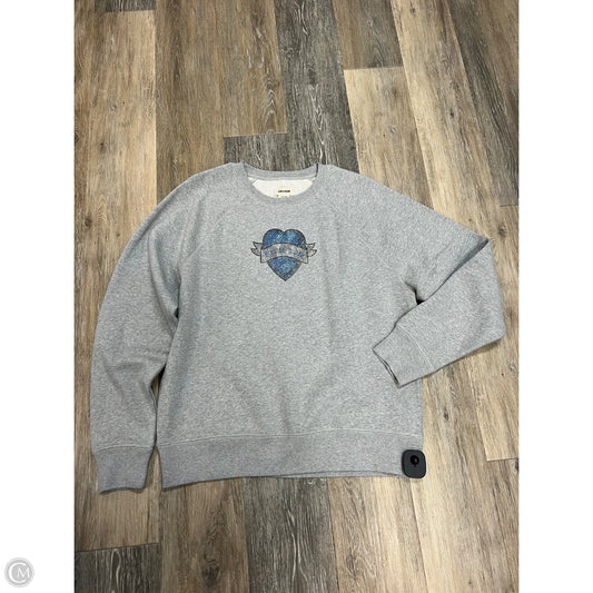 Sweatshirt Crewneck By Zadig And Voltaire In Grey, Size: M