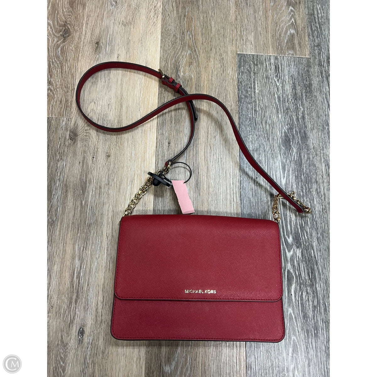 Crossbody Designer By Michael Kors, Size: Medium