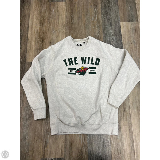 Athletic Sweatshirt By CI Sport In Grey, Size: M