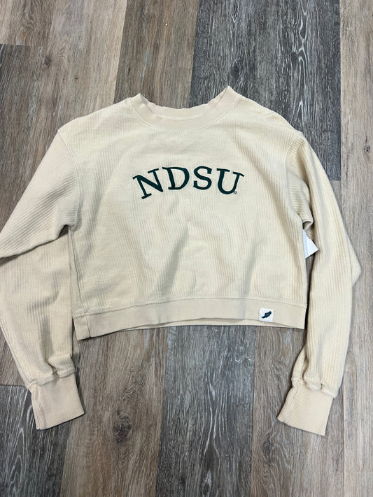 Athletic Top Long Sleeve Collar By NDSU  Size: S
