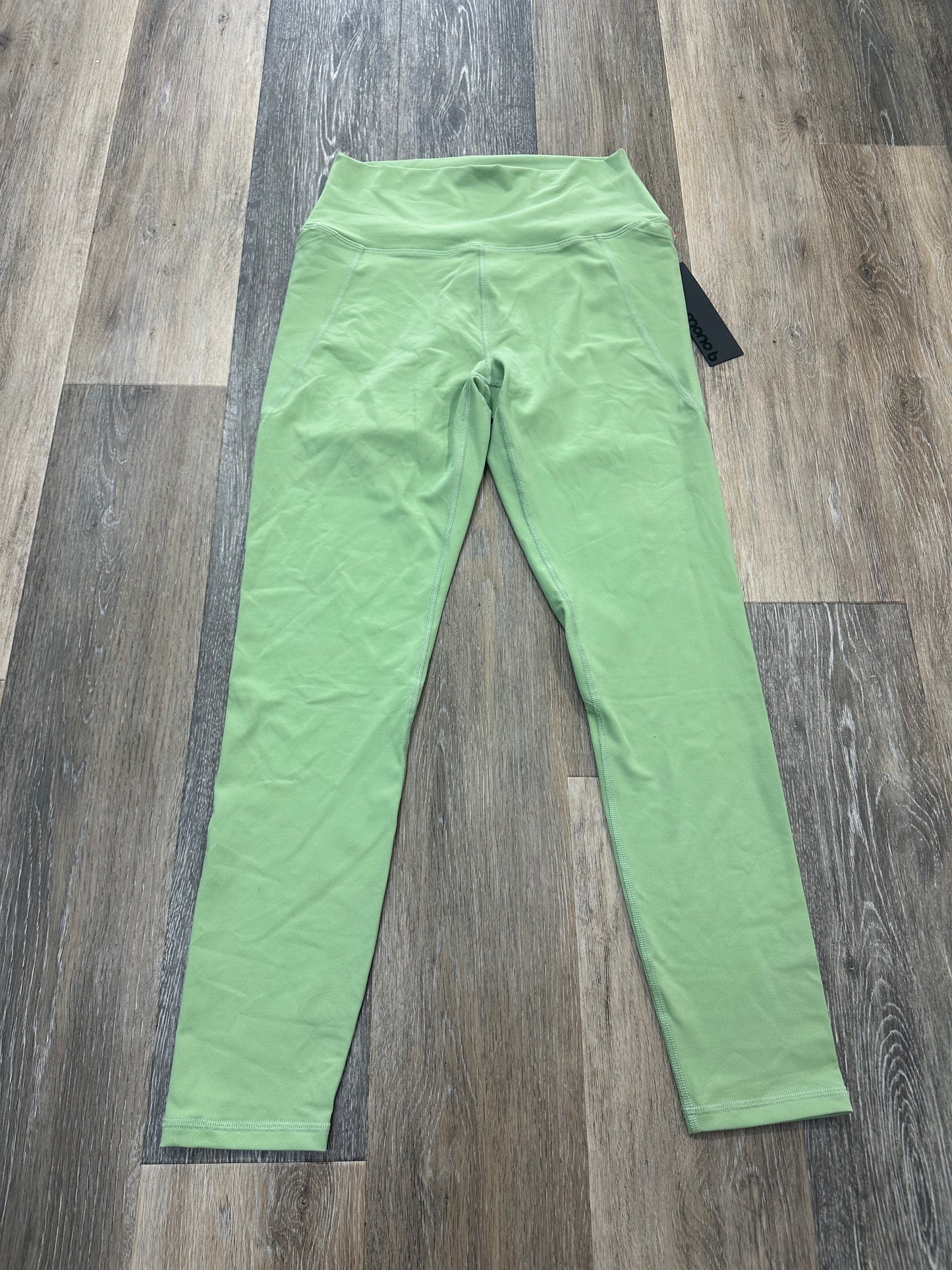 Green Athletic Leggings Mono B, Size L