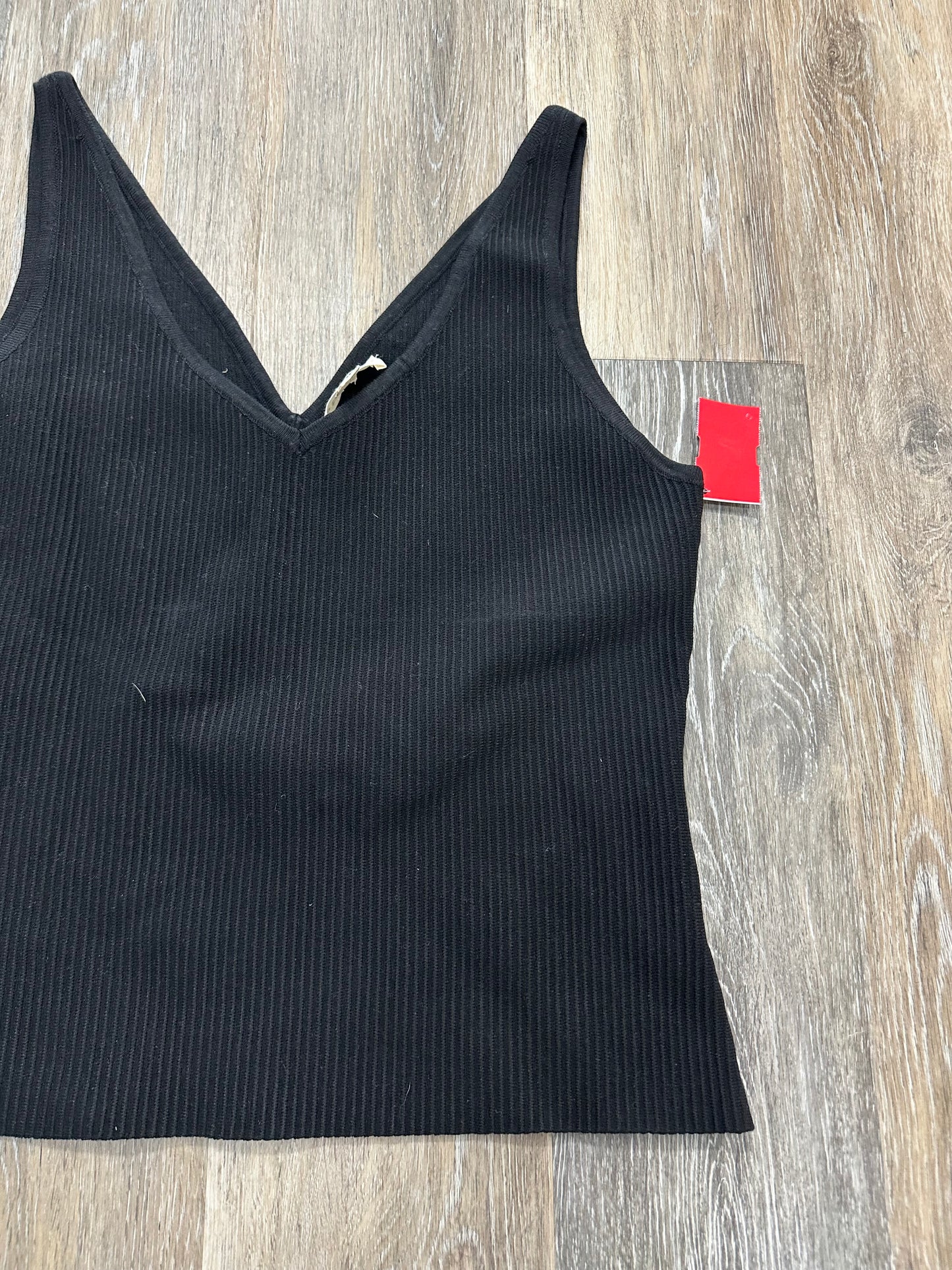 Black Tank Top Ee Some, Size L