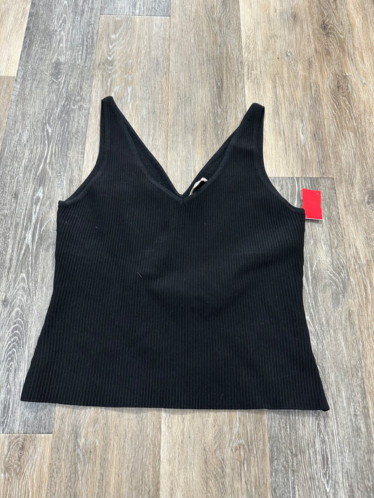 Black Tank Top Ee Some, Size L