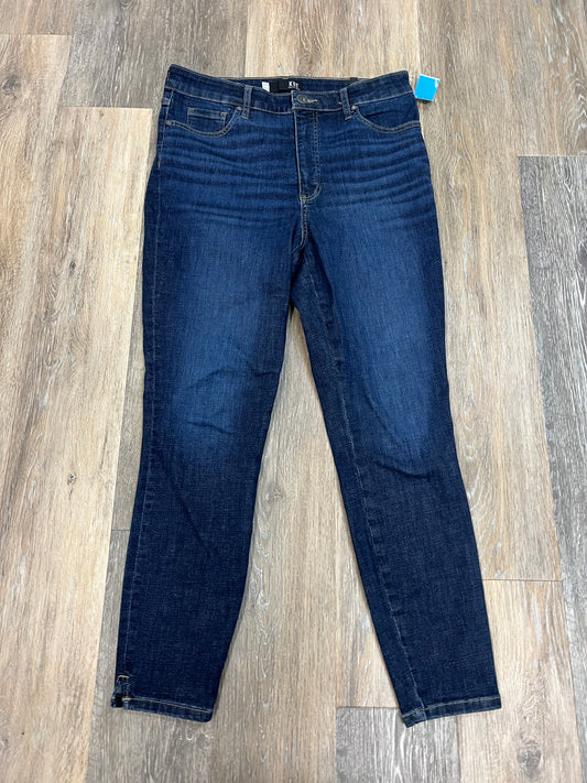 Blue Denim Jeans Skinny Kut, Size 10