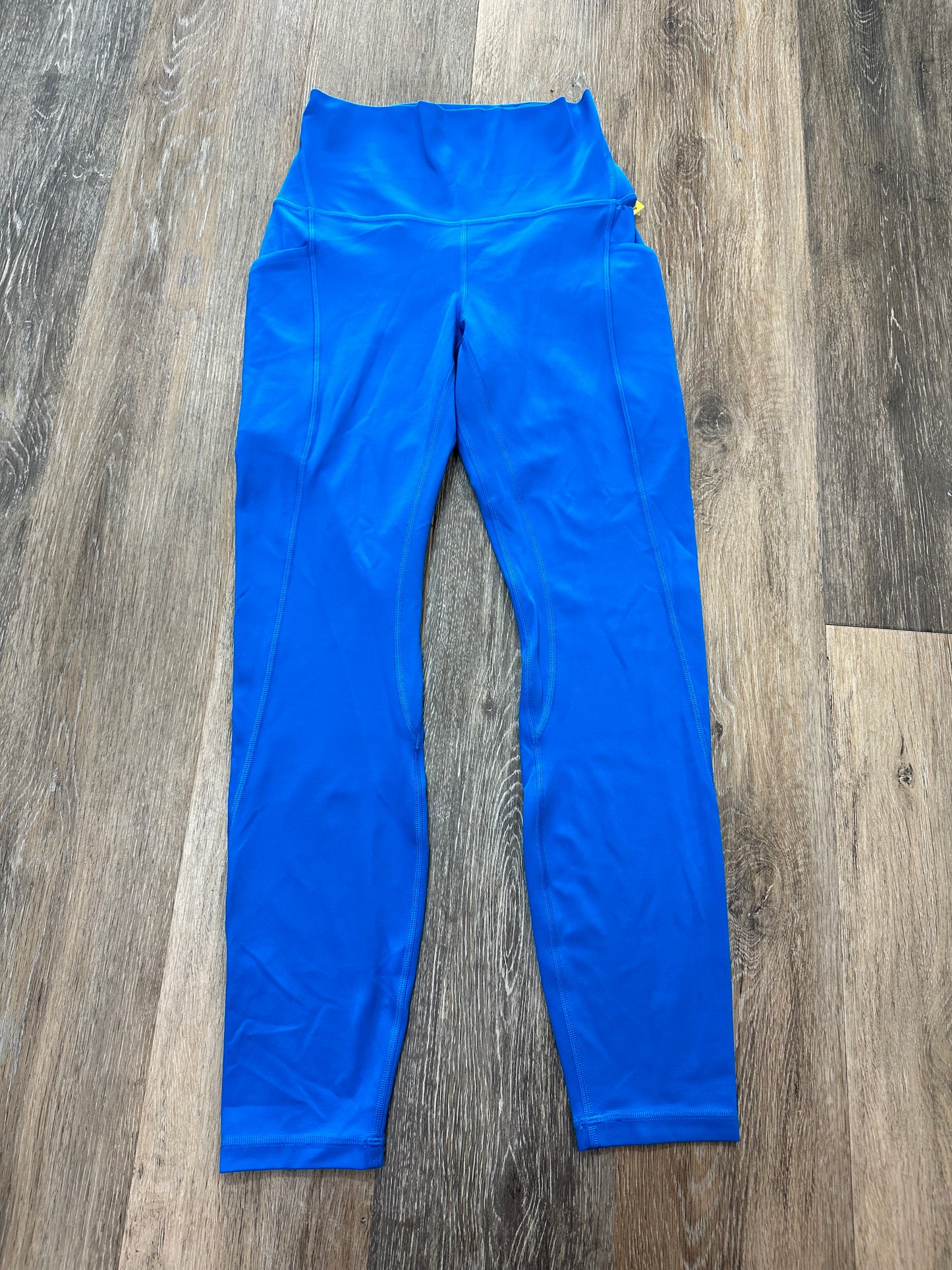 Athletic Leggings By Lululemon In Blue, Size: 4