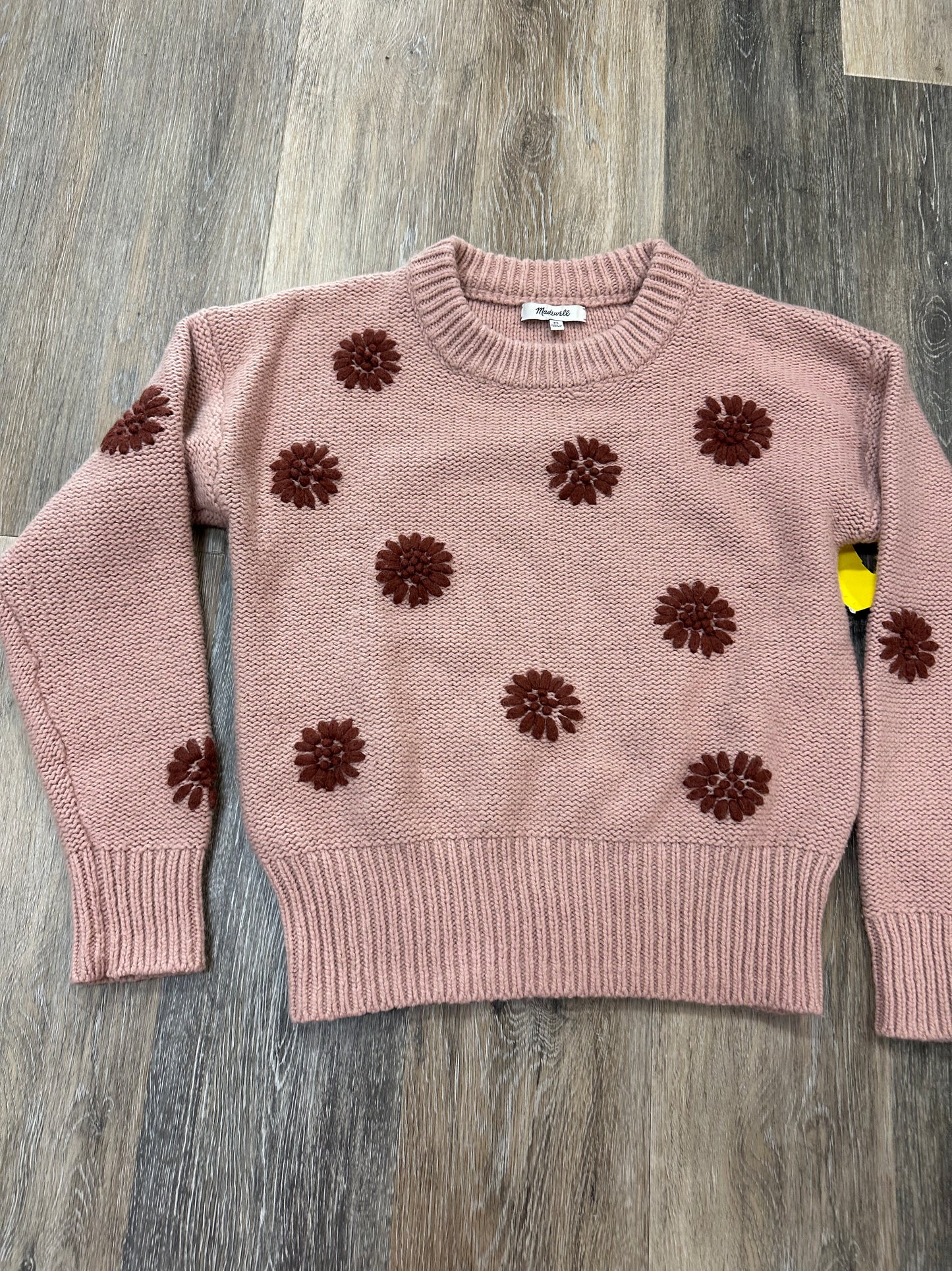 Sweater By Madewell In Pink, Size: Xs