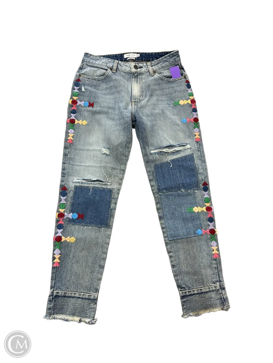 Jeans Boyfriend By MM VINTAGE In Blue Denim, Size: 0
