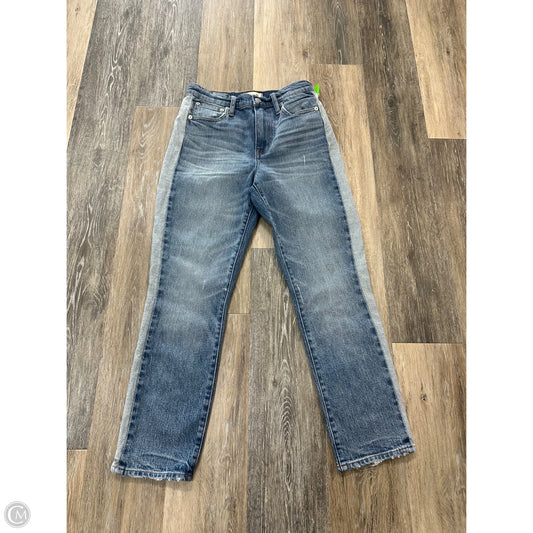 Jeans Straight By Madewell In Blue Denim, Size: 0