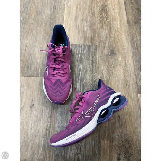 Shoes Athletic By Mizuno In Purple, Size: 8.5