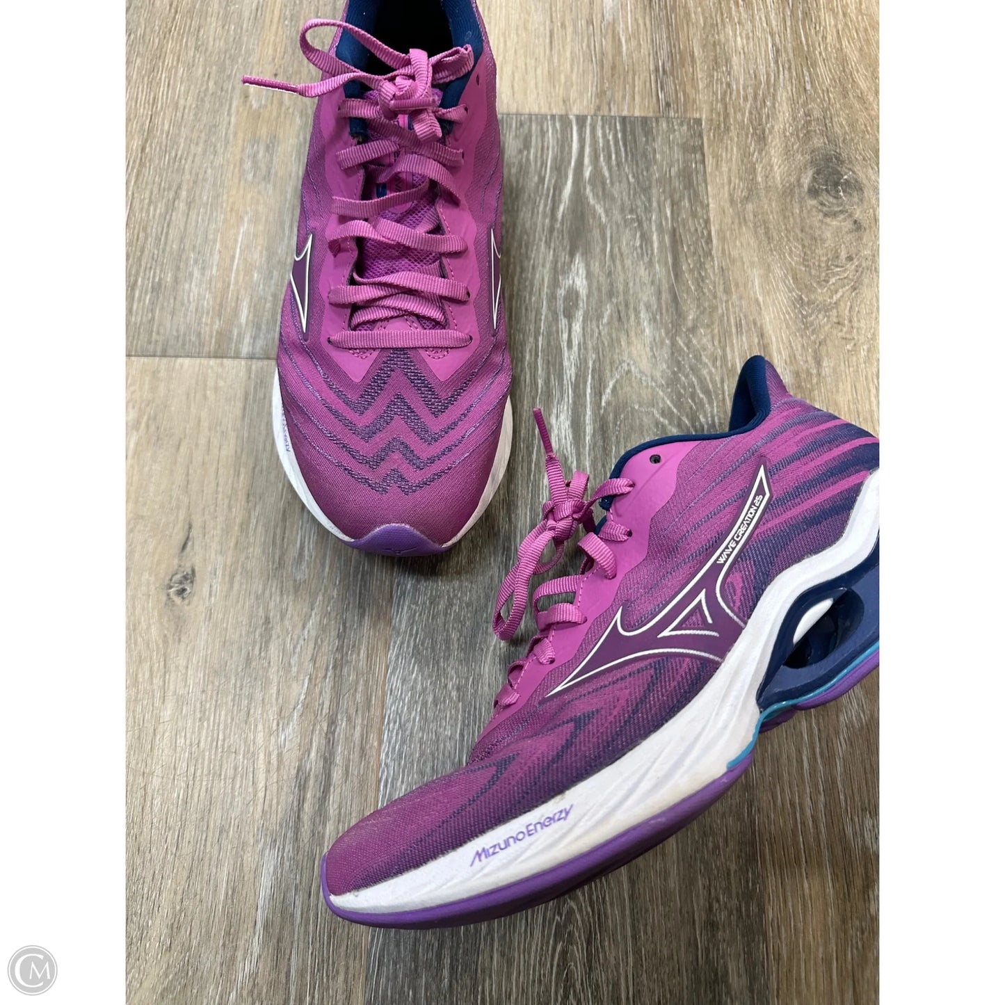 Shoes Athletic By Mizuno In Purple, Size: 8.5