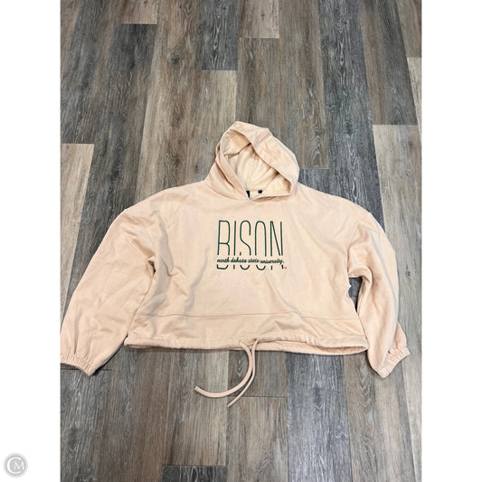 *Athletic Sweatshirt Hoodie By NDSU In Beige, Size: S/M