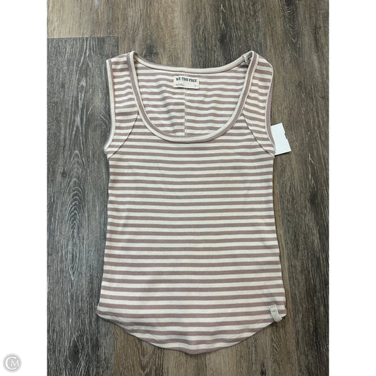 Tank Top By We The Free In Striped Pattern, Size: S