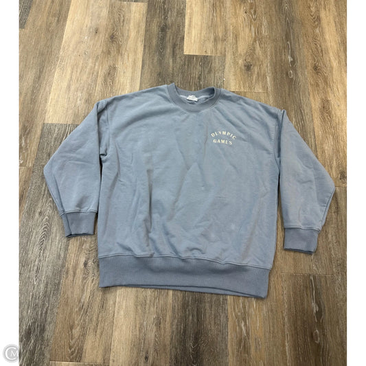 Athletic Sweatshirt Collar By Le Lis In Blue, Size: S