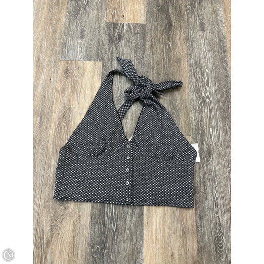 Tank Top By Free People In Black & White, Size: L