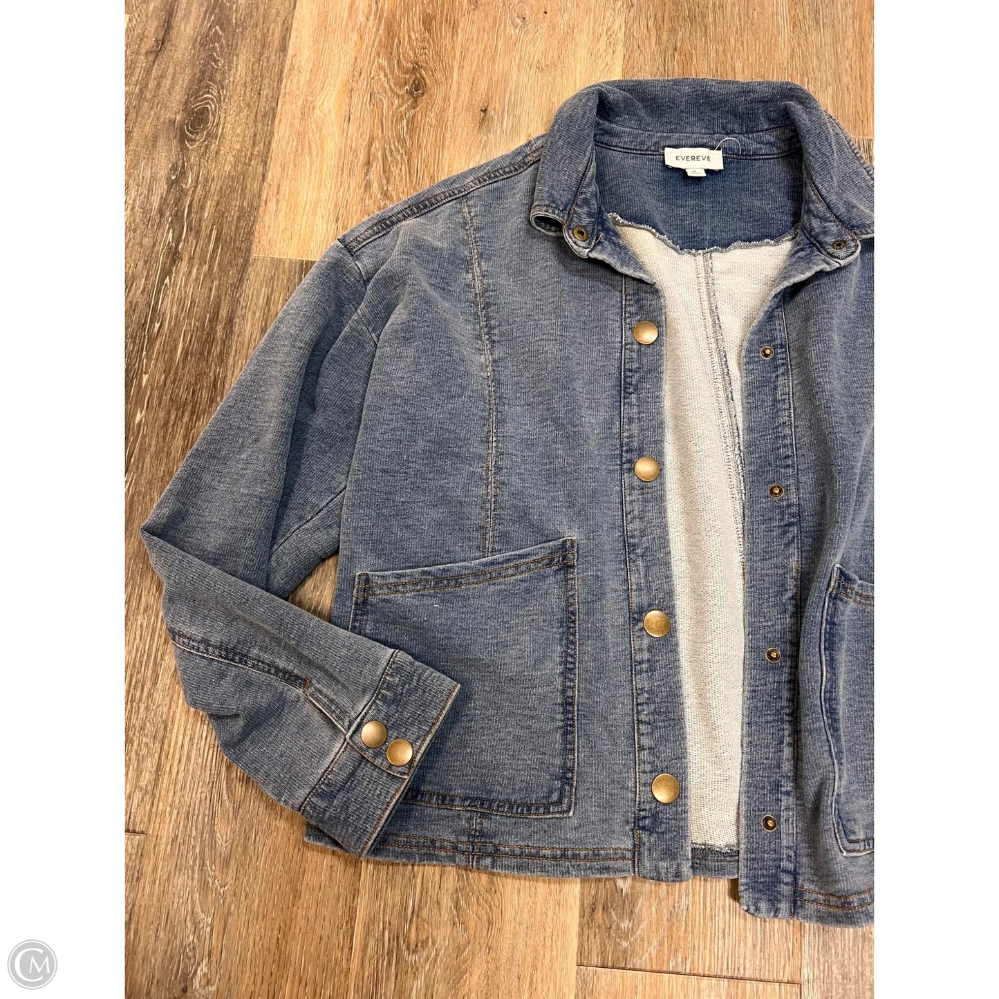 Jacket By Evereve In Blue, Size: M