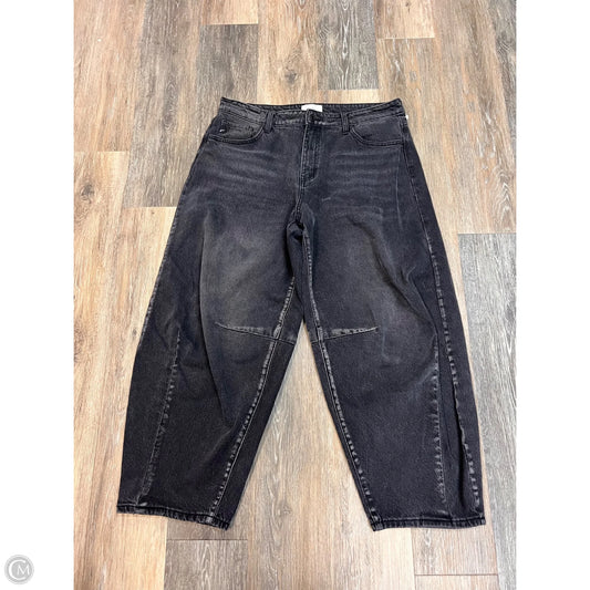 Jeans Boyfriend By Kancan In Black Denim, Size: 10