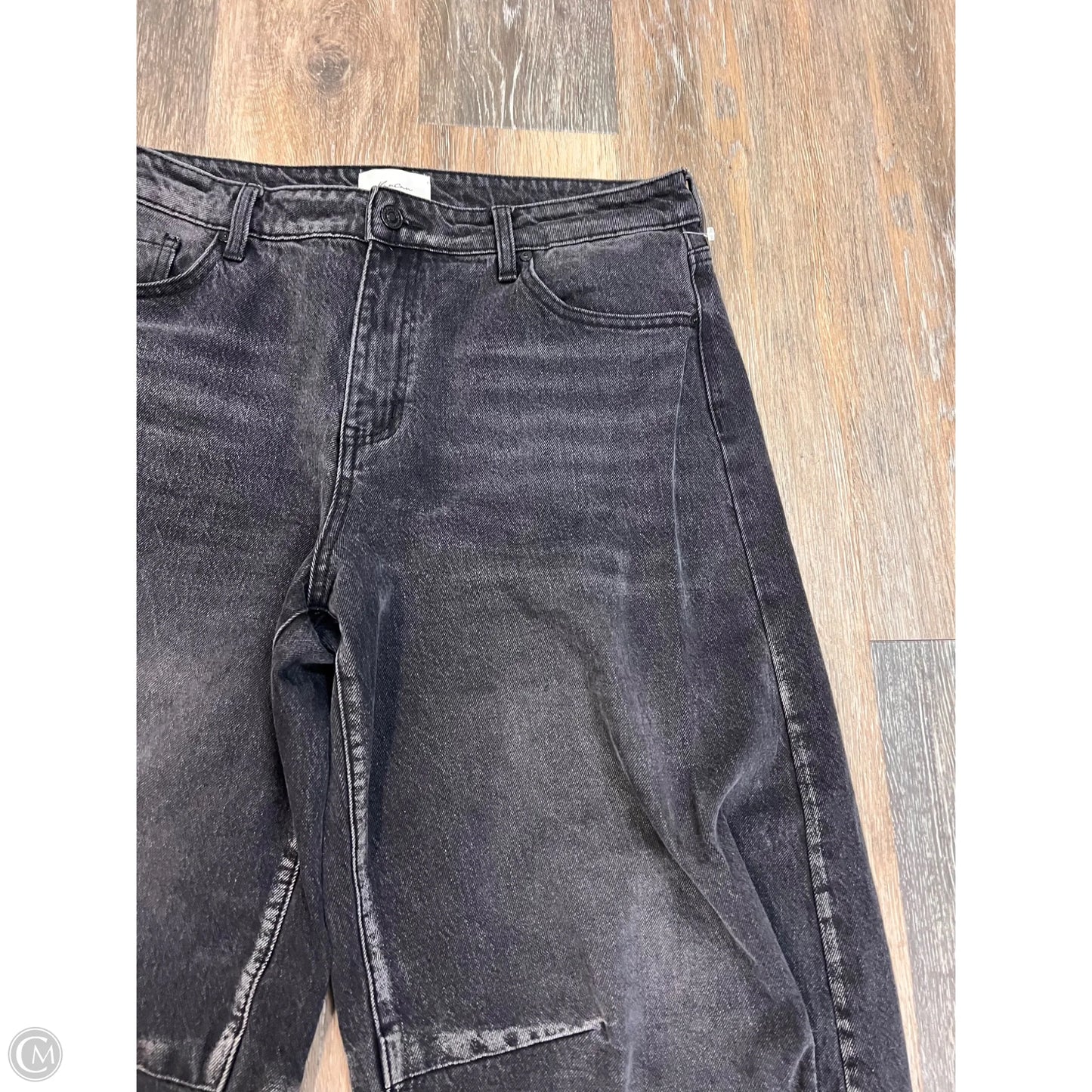 Jeans Boyfriend By Kancan In Black Denim, Size: 10