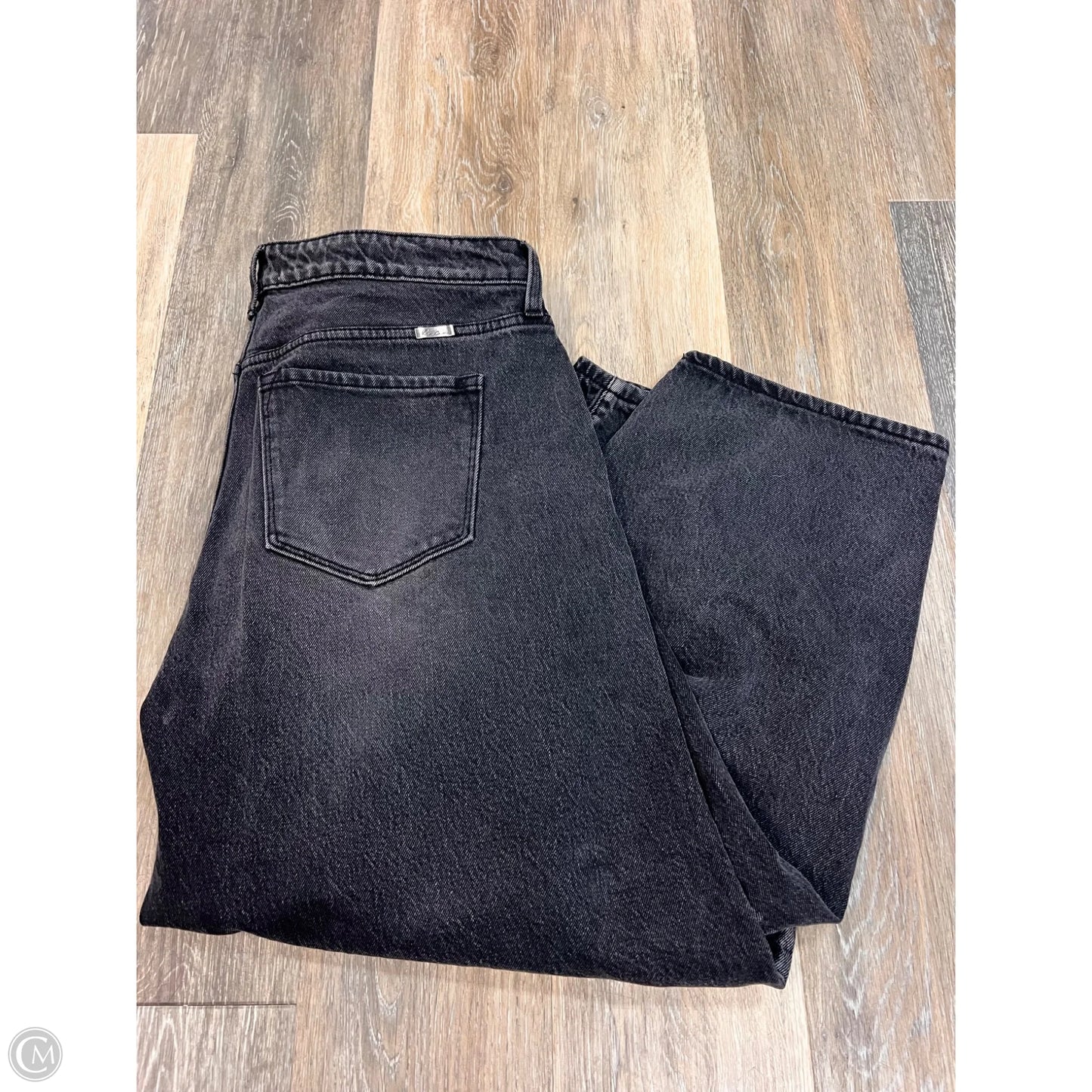 Jeans Boyfriend By Kancan In Black Denim, Size: 10