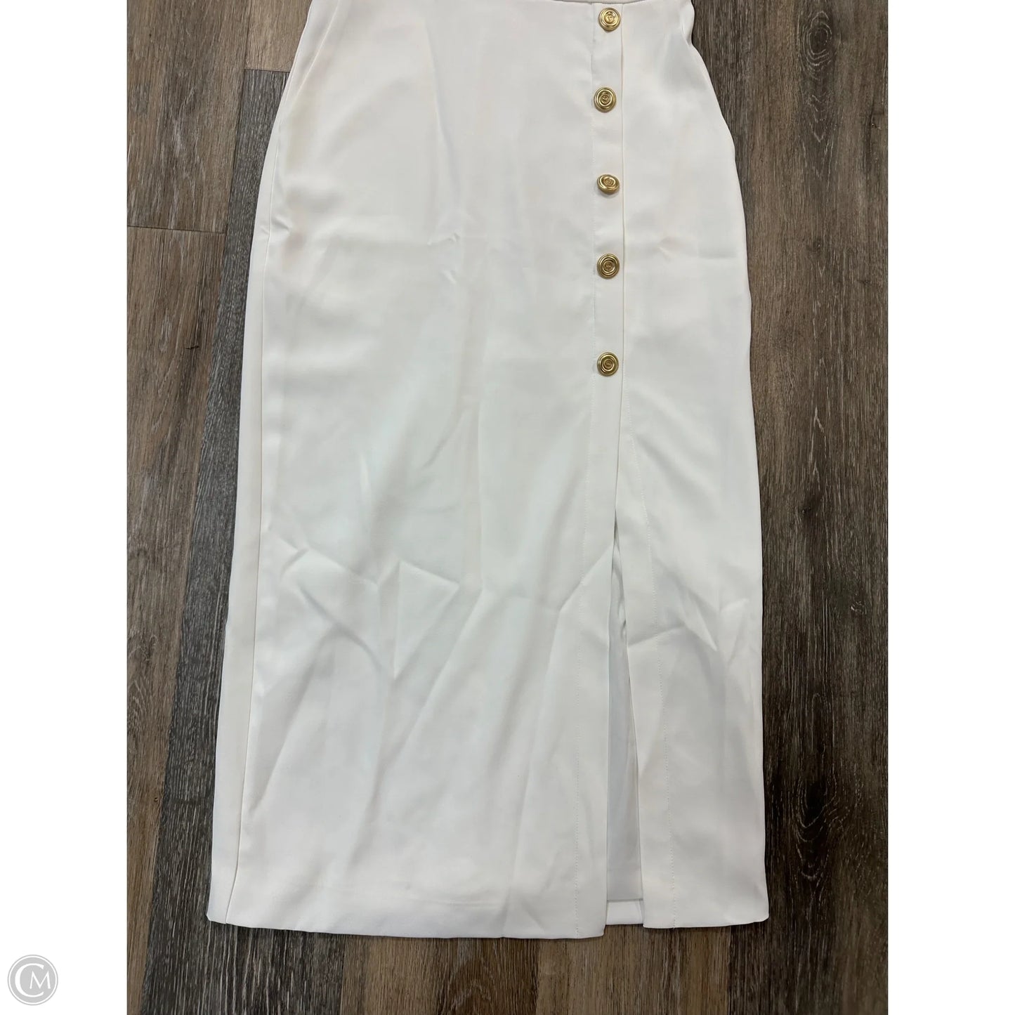 Dress Casual Midi By Fehaute In Cream, Size: 2