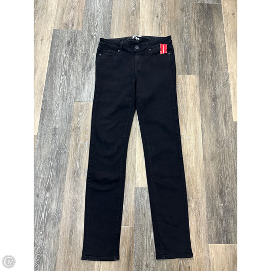 Jeans Straight By Paige In Black, Size: 6