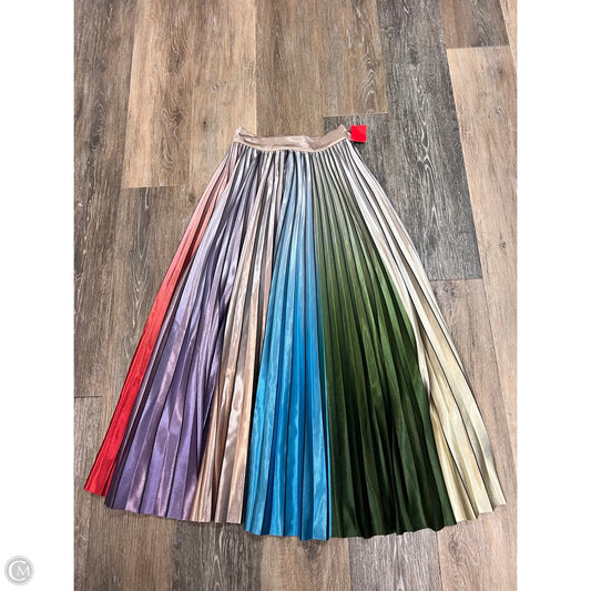 Skirt Maxi By Anthropologie In Rainbow Print, Size: 2