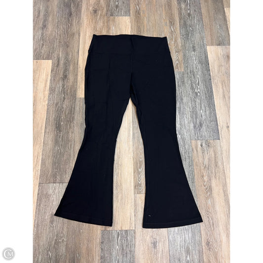 Athletic Pants By Lululemon In Black, Size: 18