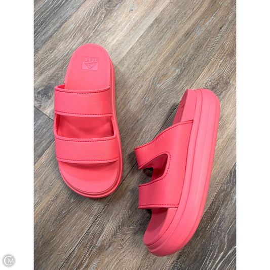 Sandals Flats By Reef In Pink, Size: 9