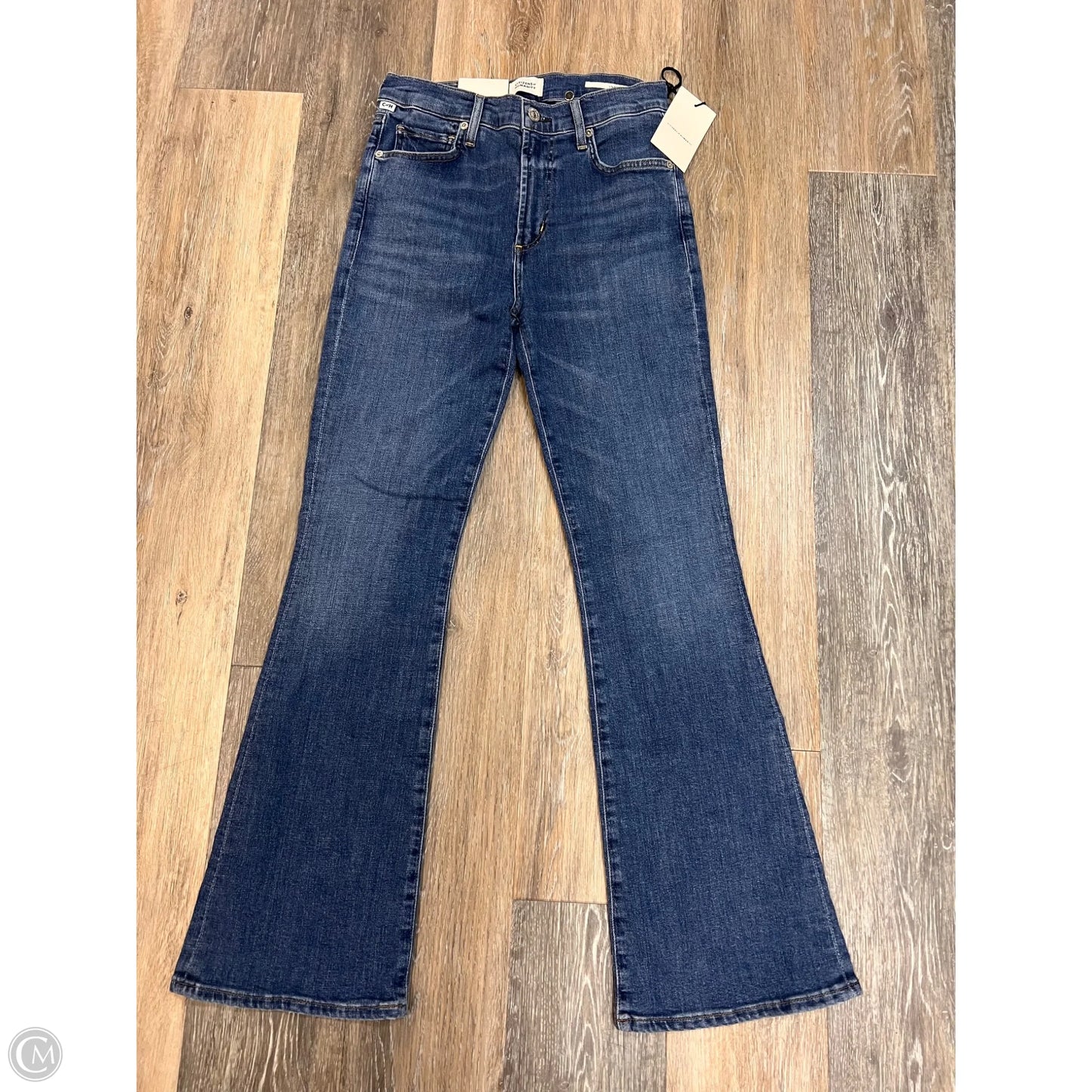 Jeans Straight By Citizens Of Humanity In Blue Denim, Size: 2/26