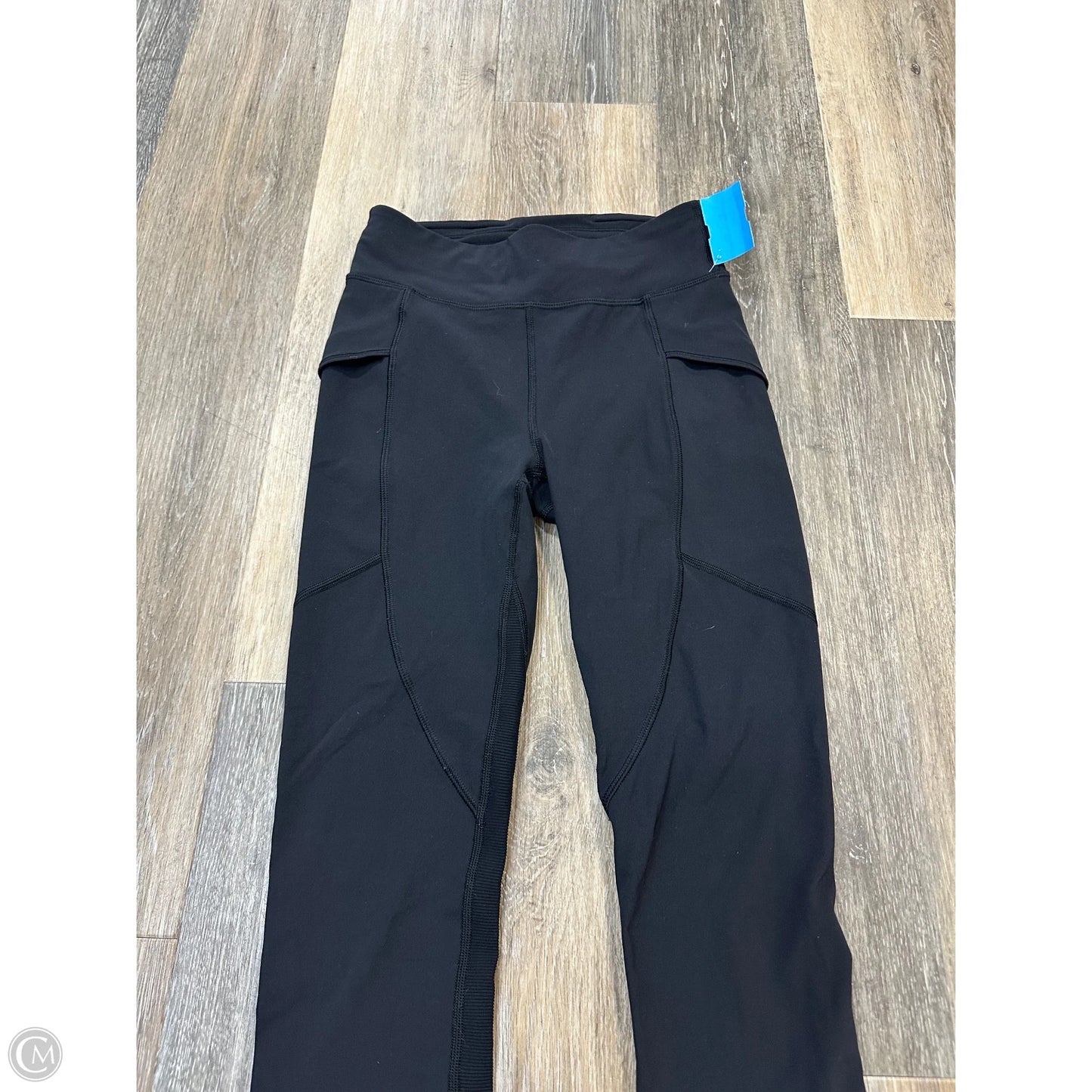 Athletic Leggings By Lululemon In Black, Size: 4