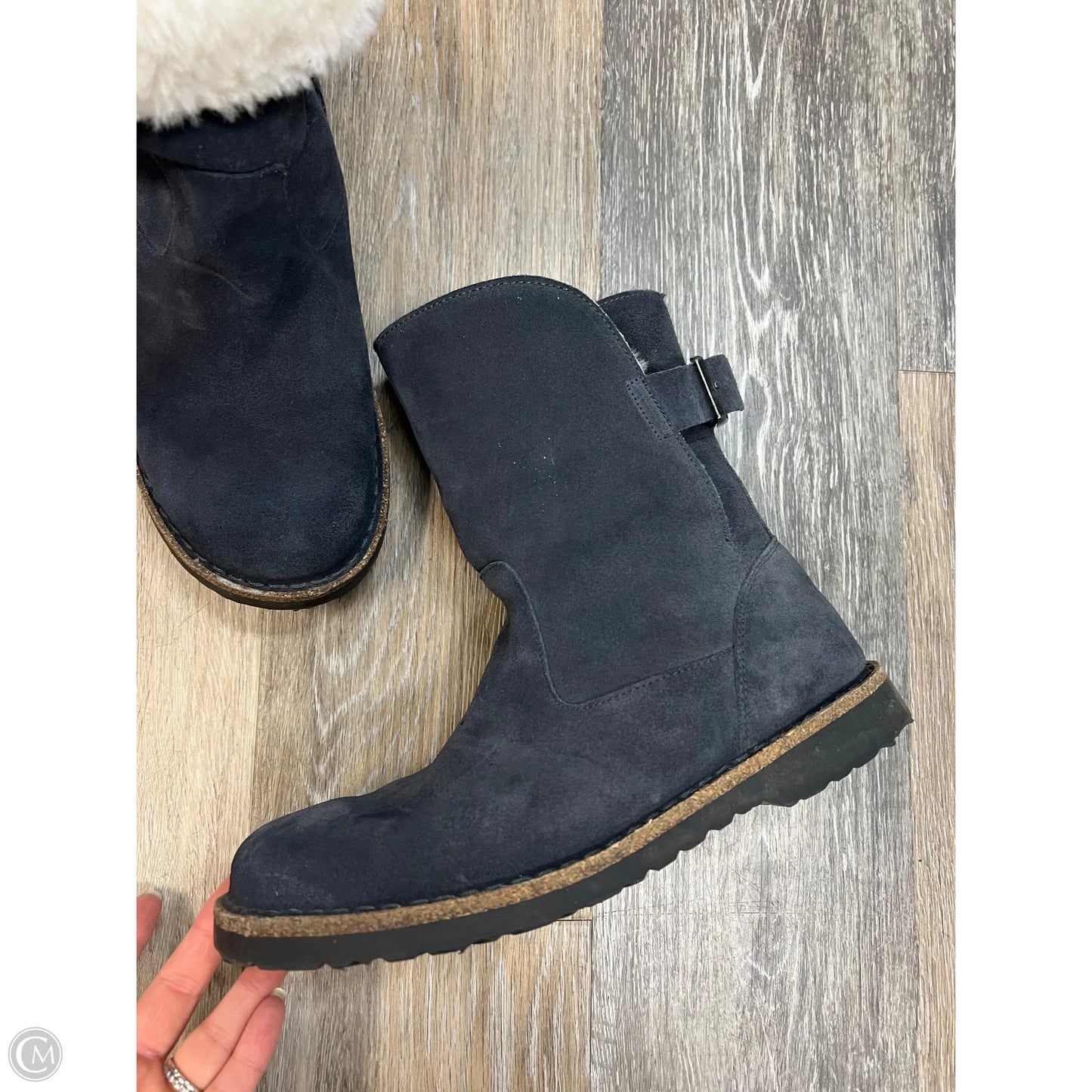Boots Snow By Birkenstock In Blue, Size: 9/40