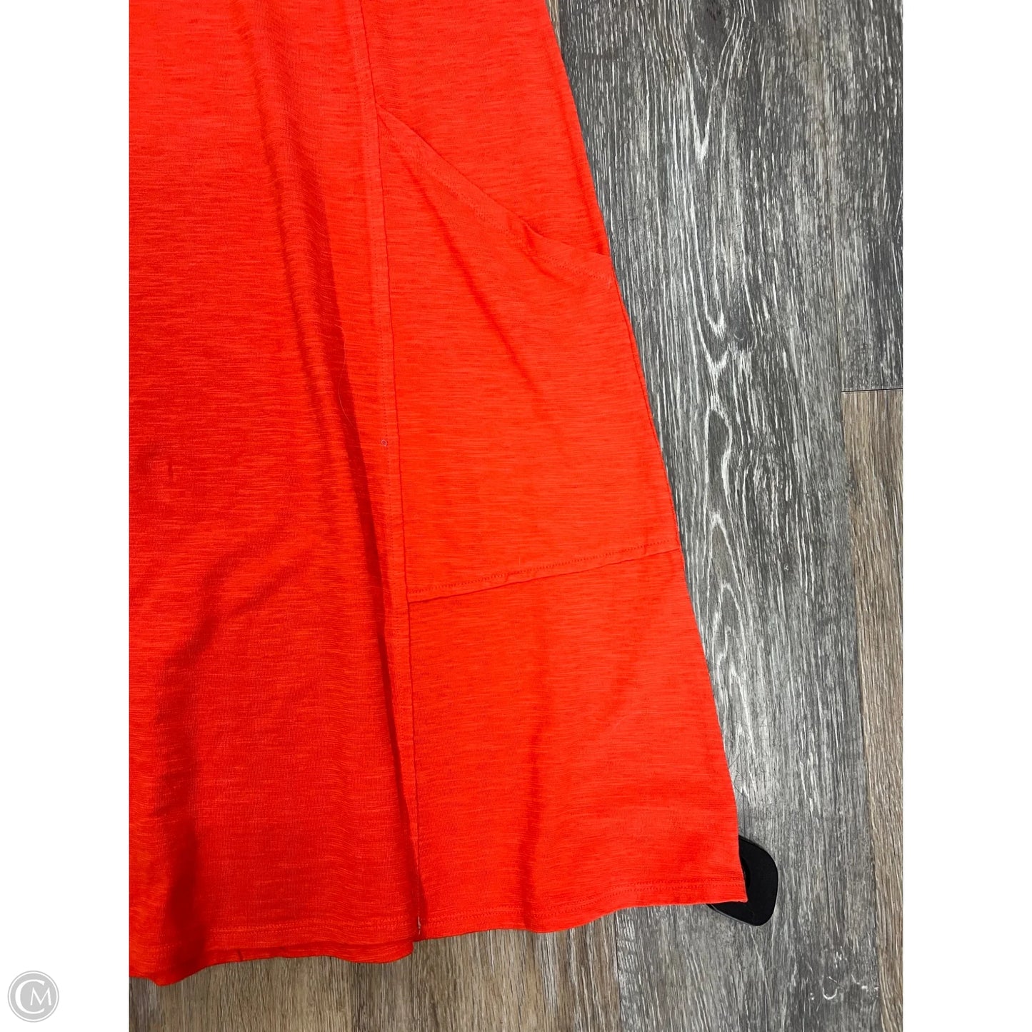 Dress Casual Short By Eileen Fisher In Orange, Size: S