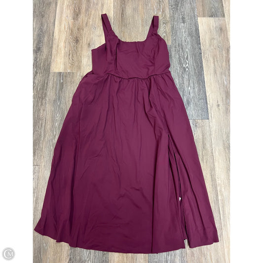 Dress Casual Midi By Halara In Purple, Size: 1x