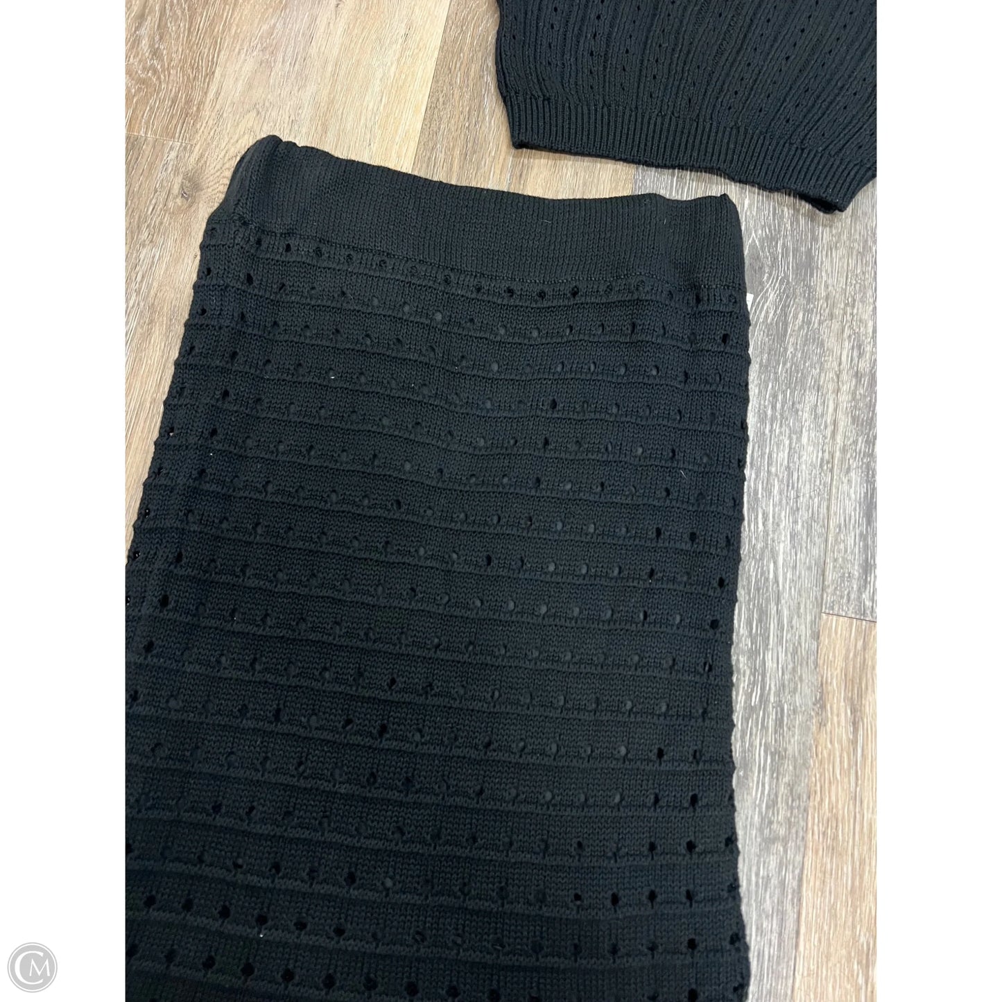 Skirt Set 2pc By Mable In Black, Size: S