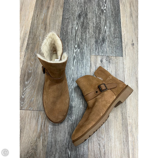 Boots Designer By Ugg In Brown, Size: 10