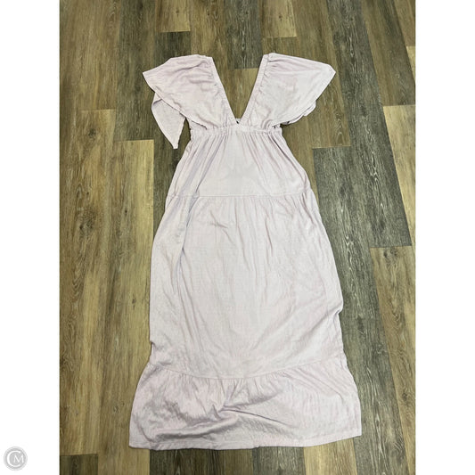 Dress Casual Maxi By Free People In Purple, Size: L