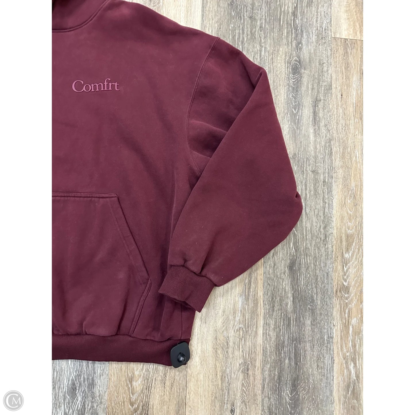 Sweatshirt Hoodie By Comfrt In Red, Size: 2x