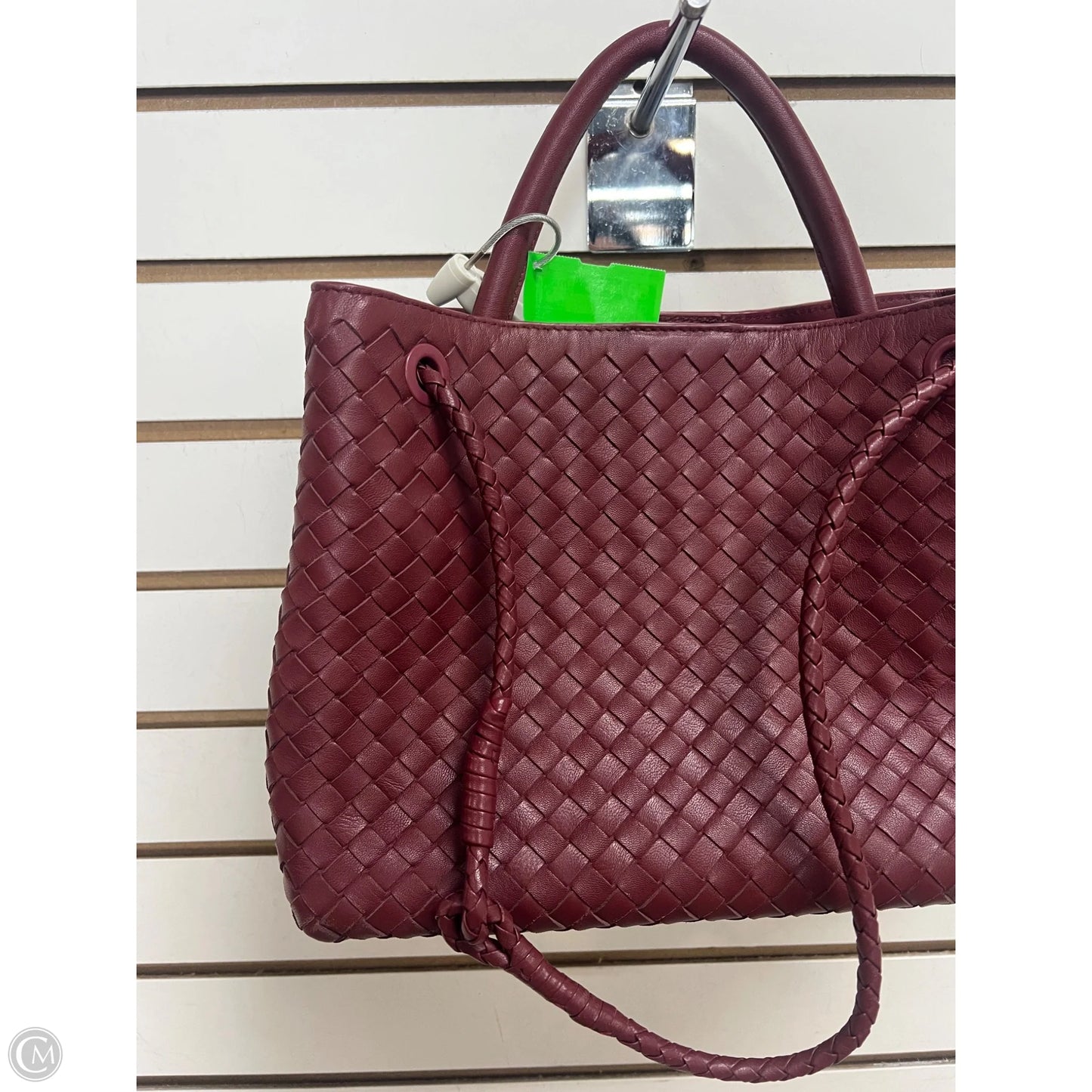 Handbag By Quince, Size: Medium