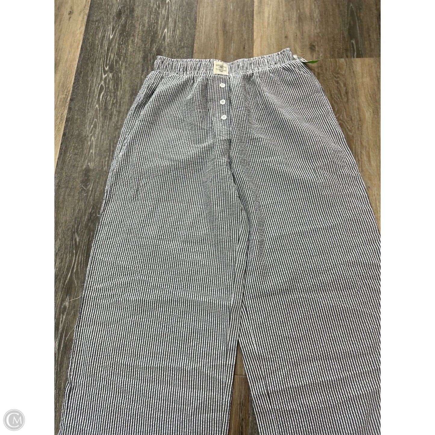 Pants Linen By Sunkissed Coconut In Striped Pattern, Size: M