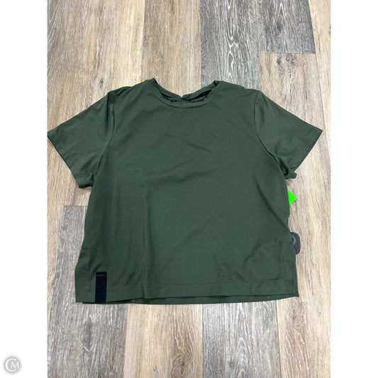 Athletic Top Short Sleeve By UNRL In Green, Size: S