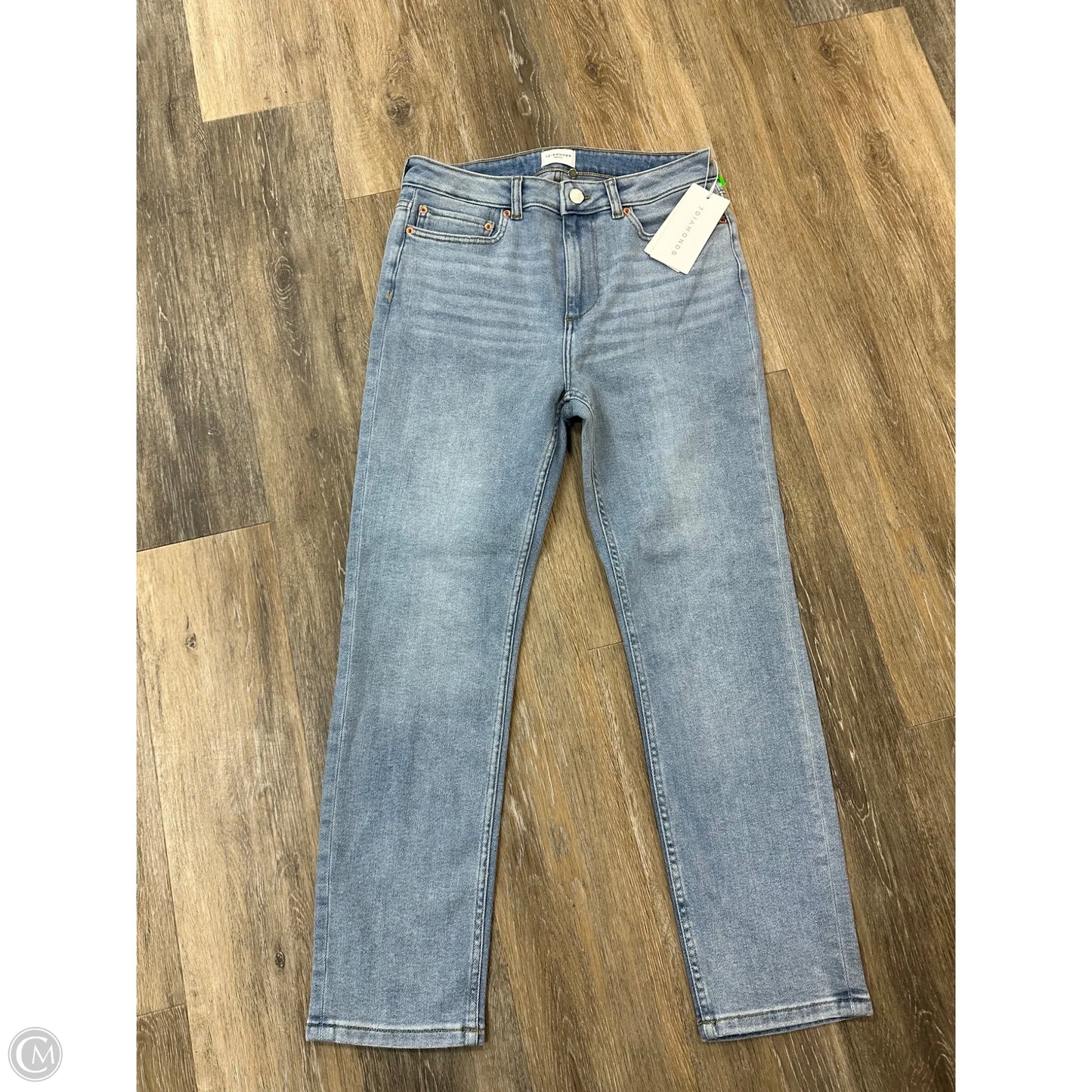 Jeans Straight By 7 Diamonds In Blue Denim, Size: 10