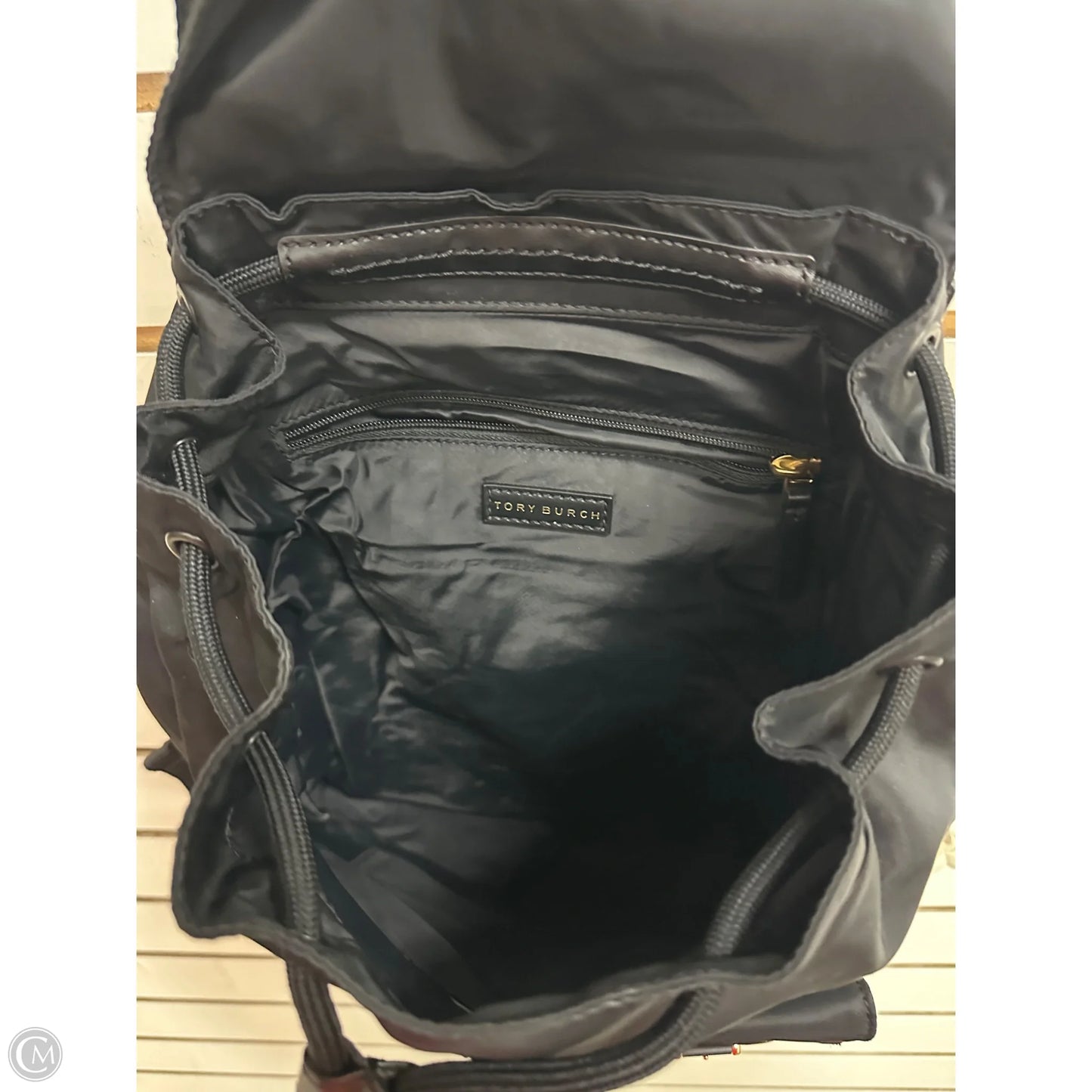 -Backpack Designer By Tory Burch, Size: Medium