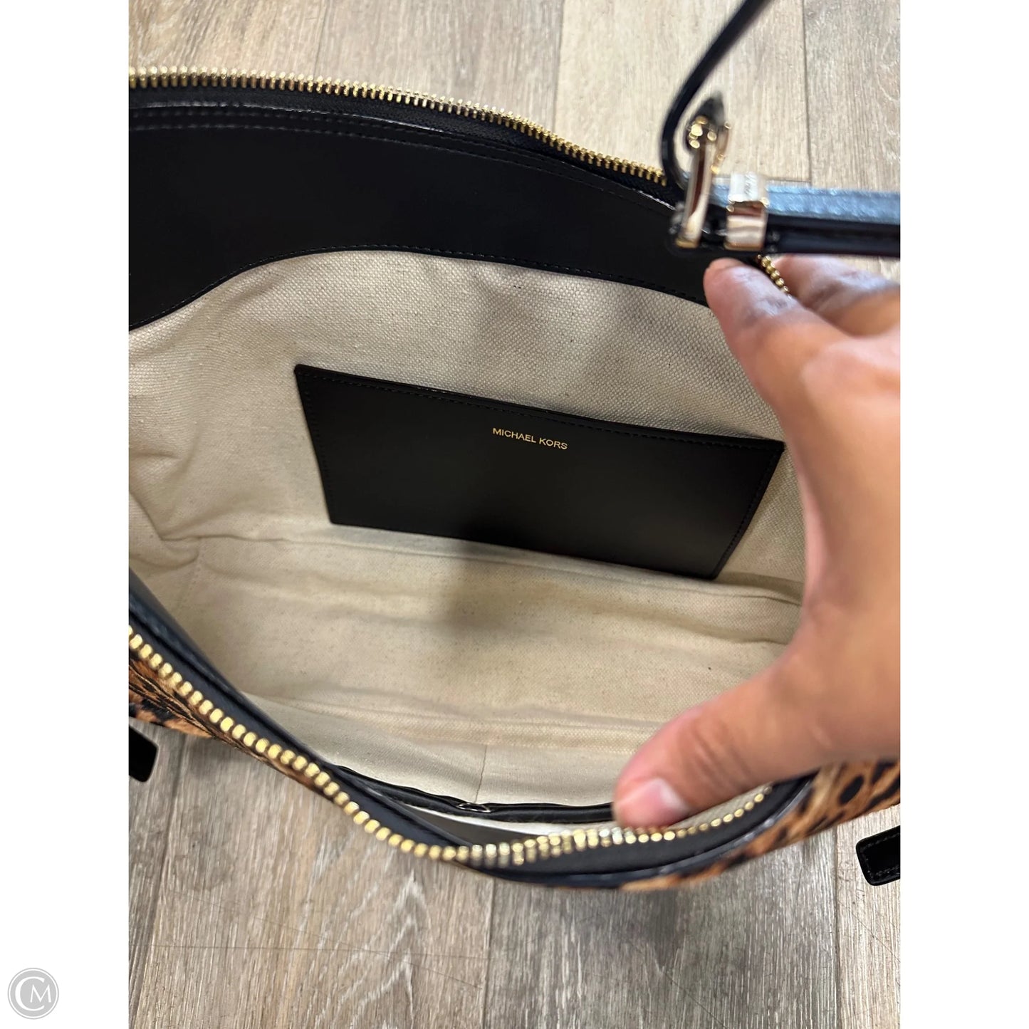 Handbag Designer By Michael Kors, Size: Medium
