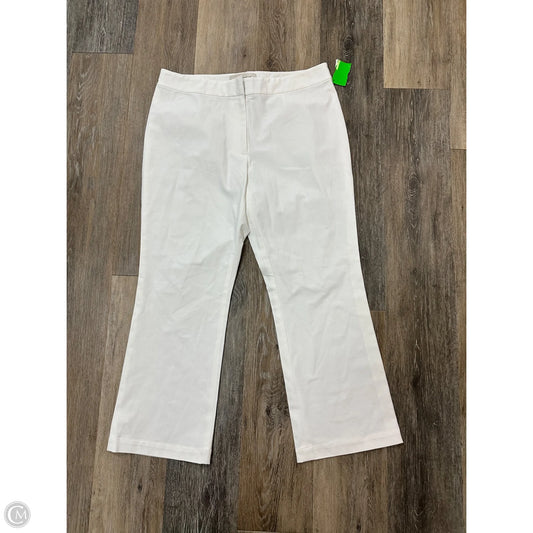 Pants Designer By Lafayette 148 In White, Size: 6