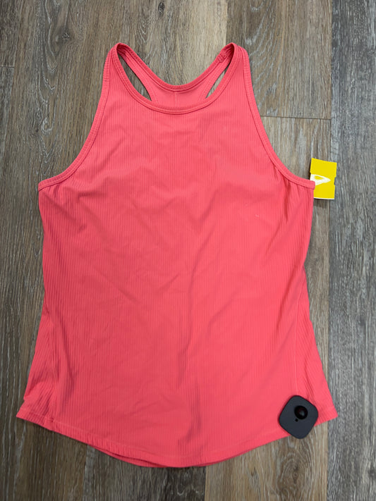 Athletic Tank Top By Lululemon In Coral, Size: 4