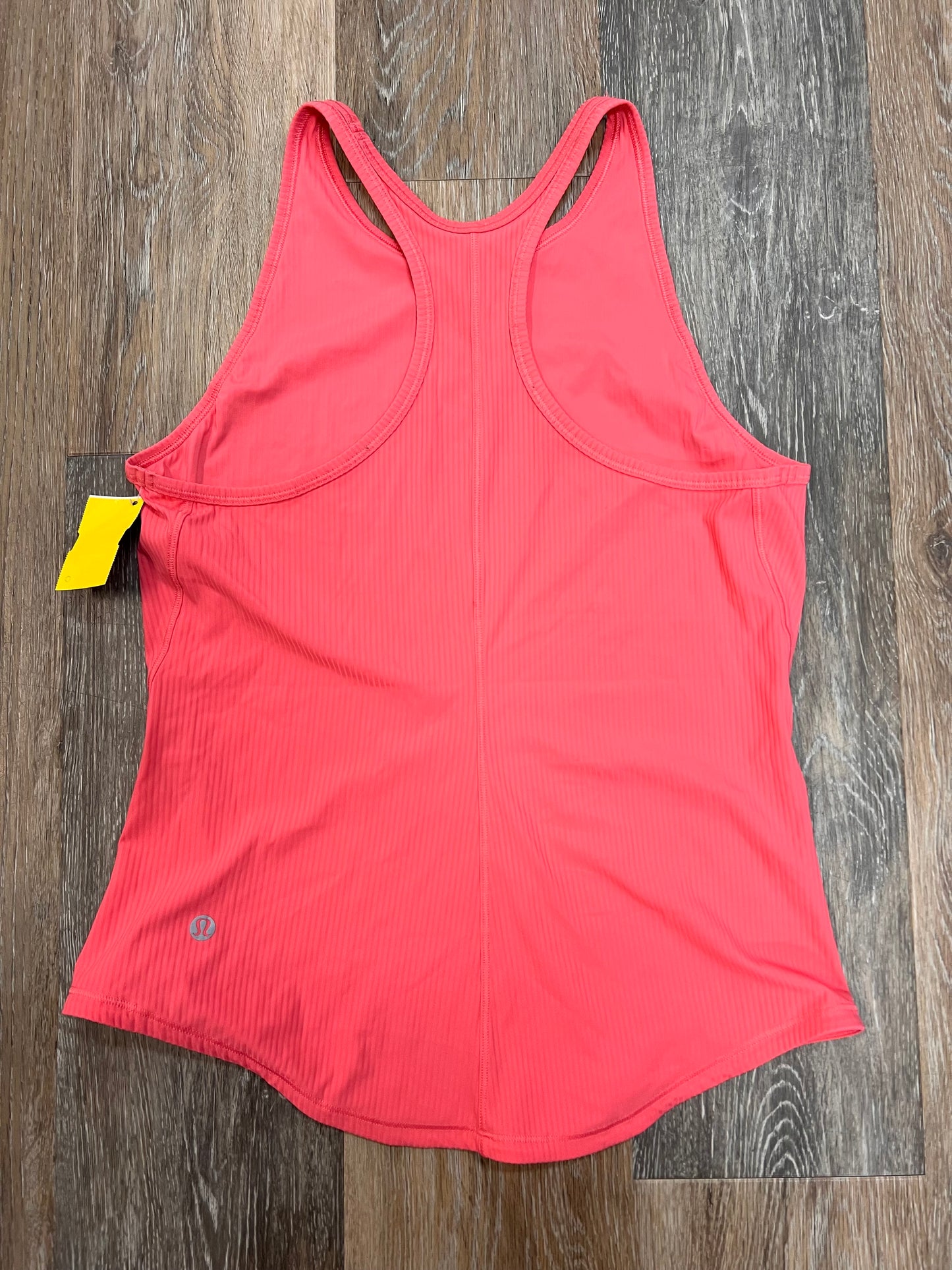 Athletic Tank Top By Lululemon In Coral, Size: 4